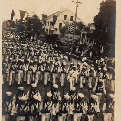U.S. Blue Jackets, “Overseas Celebration” Parade