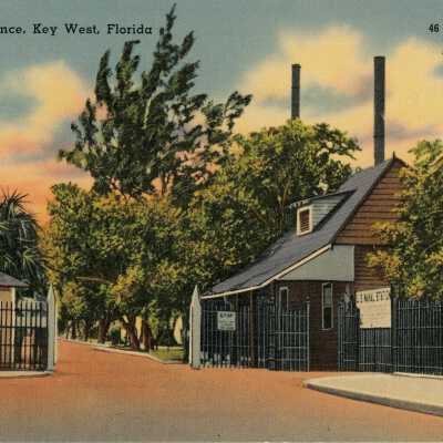Navy Yard Entrance, Key West, Florida