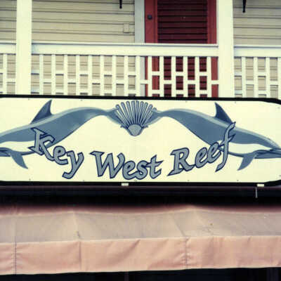 Key West Reef Sign