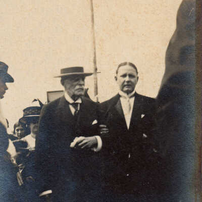 Henry Flagler and Mayor Joseph Fogarty