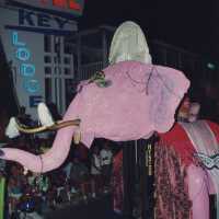 A float in the parade.