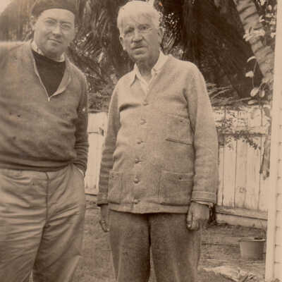 John Dewey and Unknown Man