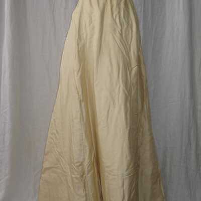 Satin Daytime Gored Skirt
