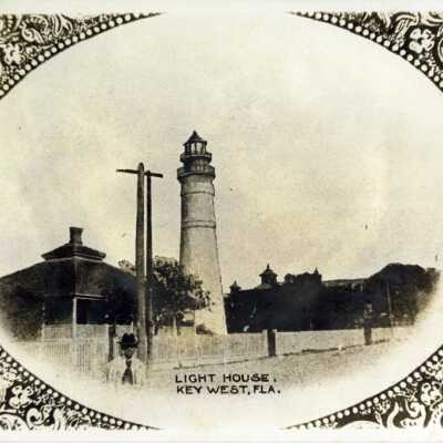 Key West Lighthouse and Keeper's Quarters: Copyright: @ Key West Art & Historical Society; Origformat: Print-Photographic