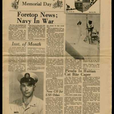 'Key Outpost' Newspaper: Copyright: @ Key West Art & Historical Society; Origformat: Print-Photographic