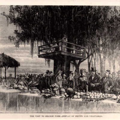 President Grant Visiting Orange Park, Florida