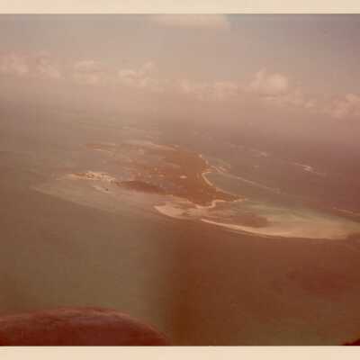 A sky view of Key West