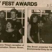 An article and pictures in the Key West Citizen about Fantasy Fest that reads More Fantasy Fest awards.