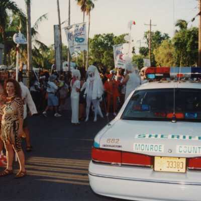 A huge group of unknown people waiting to start the march.