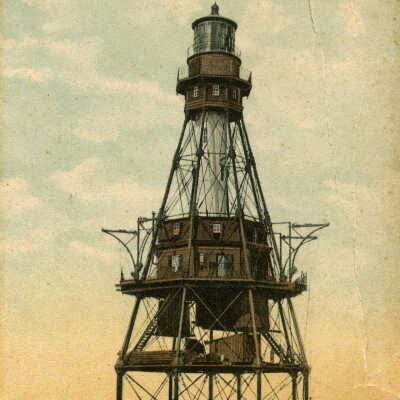 Light House, American Shoals, Key West, Fla.