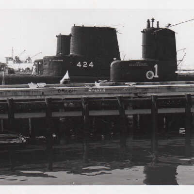 Submarines QUILLBACK and MACKEREL