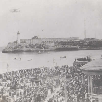 Rosillo's flight over Morro Castle