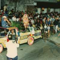 A float in the parade.