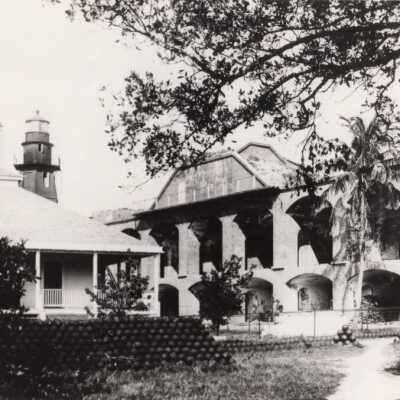 Fort Jefferson Lighthouse: Copyright: © Key West Art & Historical Society; Origformat: Print-Photographic