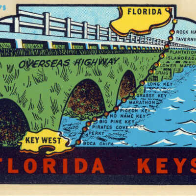 Overseas Highway Travel Decal
