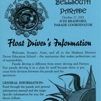 Float Driver's information.