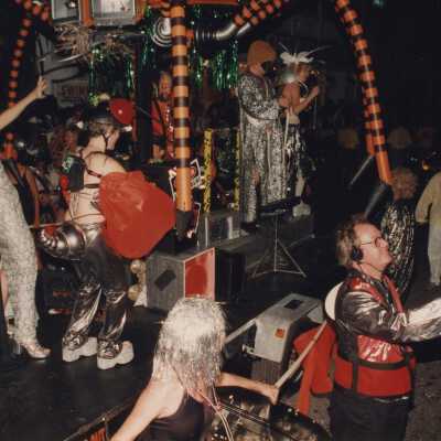 A float in the parade.