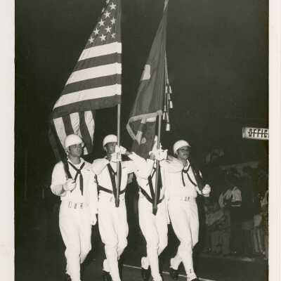 U.S. Navy in a parade