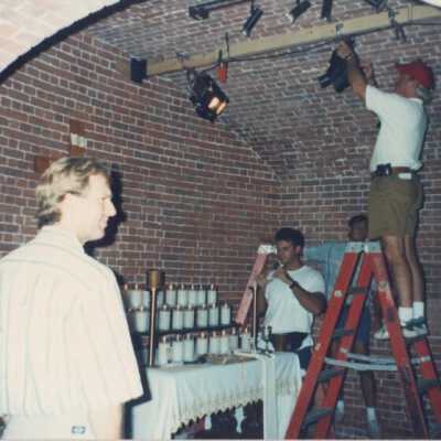 Key West TV Series at East Martello: Copyright: © Key West Art & Historical Society; Origformat: Print-Photographic