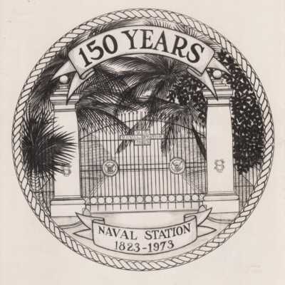 U.S. Naval Station gates in Key West