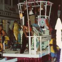 A float in the parade.