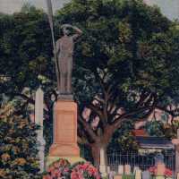 Maine Monument, Erected in Honor of the Sailors Sunk in Havana Harbor. Key West, Florida
