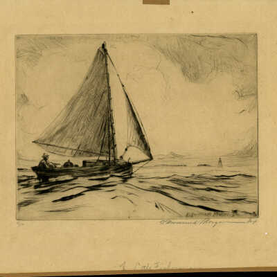 The Little Fisherman (Pre-Conservation): © Key West Art & Historical Society