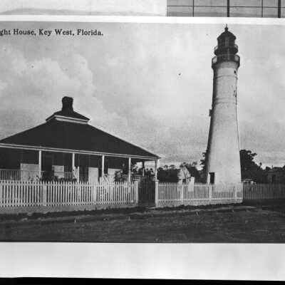 Key West Lighthouse and Keeper's Quarters: Copyright: © Key West Art & Historical Society; Origformat: Negative; Resolution: 300 dpi
