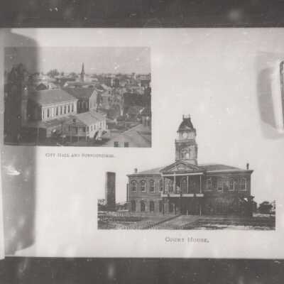 City Hall and Courthouse around 1896