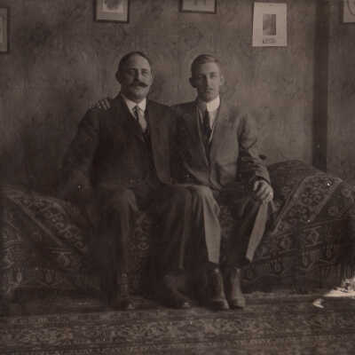 Two unknown men