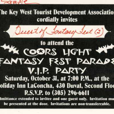 La Concha VIP party.