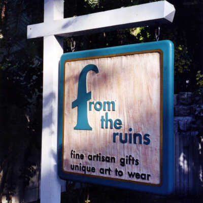 From the Ruins Sign