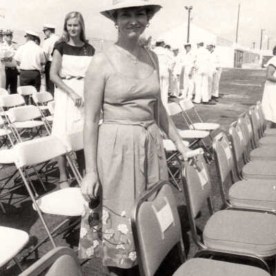 Ann Lauer Hardt (front) and Lynda Sheehan (rear)