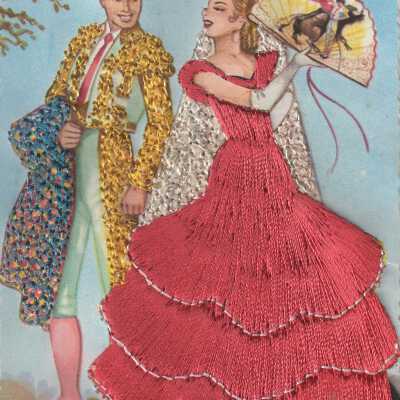 Spanish Woman and Bullfighter