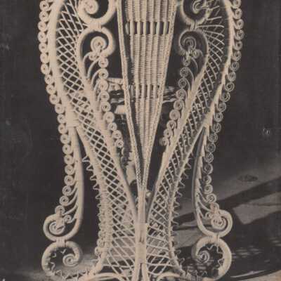 Back of wicker chair: Copyright: © Key West Art & Historical Society; Origformat: Print-Photographic