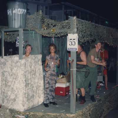 Float number 55 in the parade.