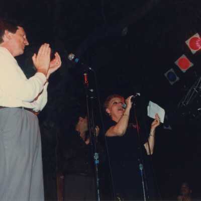 Unknown people at the Coronation Ball.