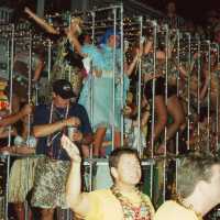 A float in the parade.