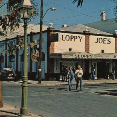 Sloppy Joe's Bar postcard
