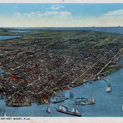 Aerial View of Key West