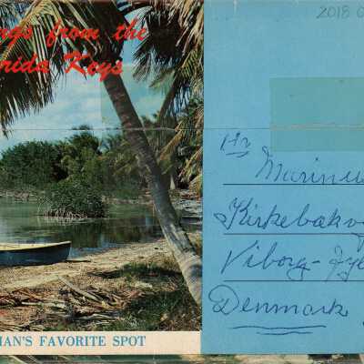 Postcard accordion of the Forida Keys: © Key West Art & Historical Society