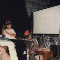 A float in the parade.