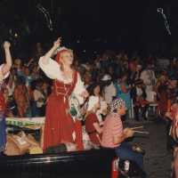 A float in the parade.