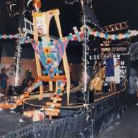 A float in the parade.