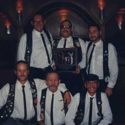 Unknown group of people at the Call of the Wild Awards ceremony.