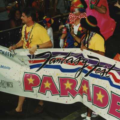 Fantasy Fest banner.