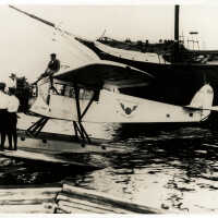 Cy Caldwell Sitting on the Airplane 
