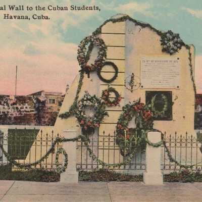 Memorial Wall to the Cuban Students, Havana, Cuba