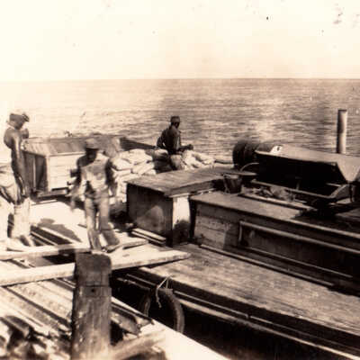 Old Seven Mile Bridge Construction