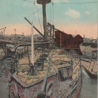 Raising the U.S.S. MAINE